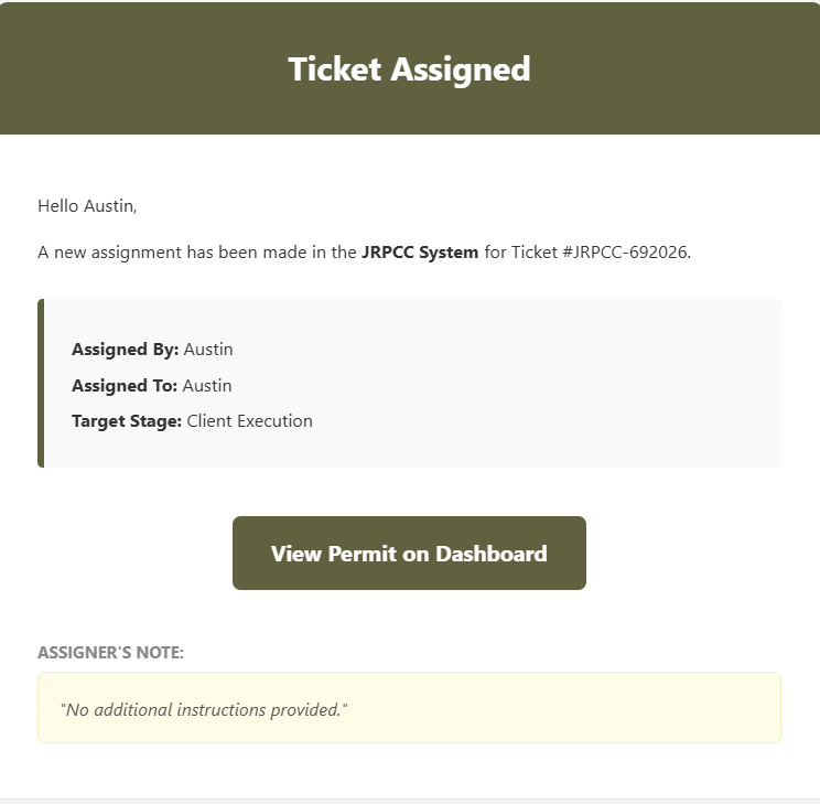 Assign Task Interface 2